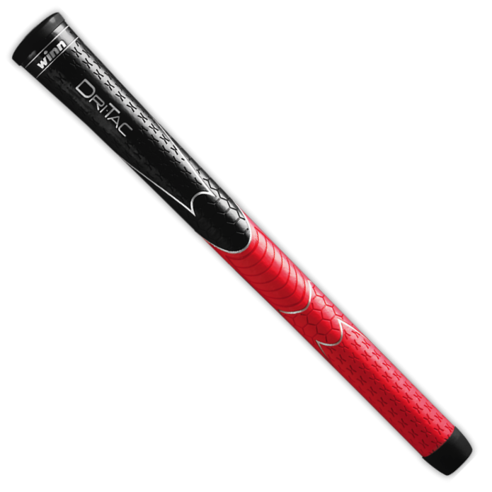 Winn Dri-Tac Standard Grip - Black/Red