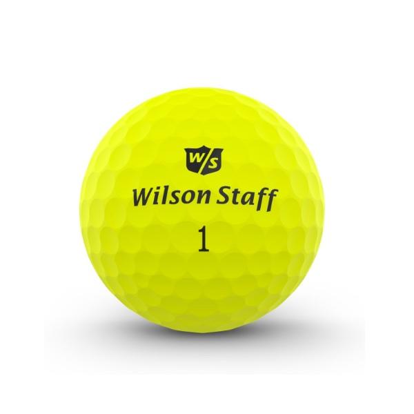 Wilson Staff DUO Soft Optix (12 pack) Golf Balls - Yellow