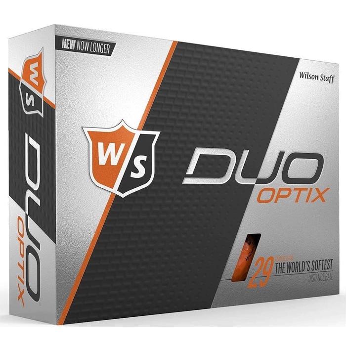Wilson Staff DUO Soft Optix (12 pack) Golf Balls - Orange